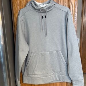Under Armour Men's Light Gray Hoodie, large